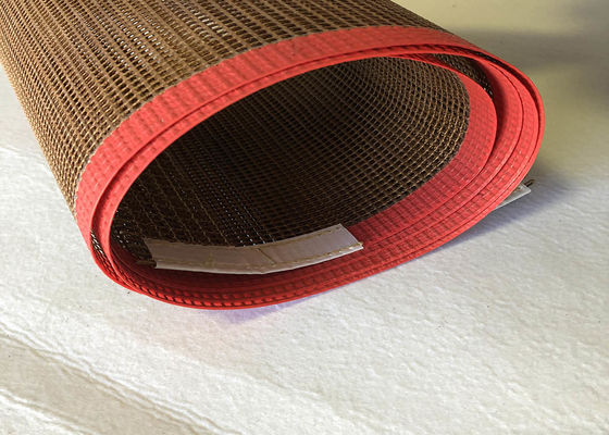 correia transportadora de Ptfe da resistência do tempo de 300mm para a indústria de papel