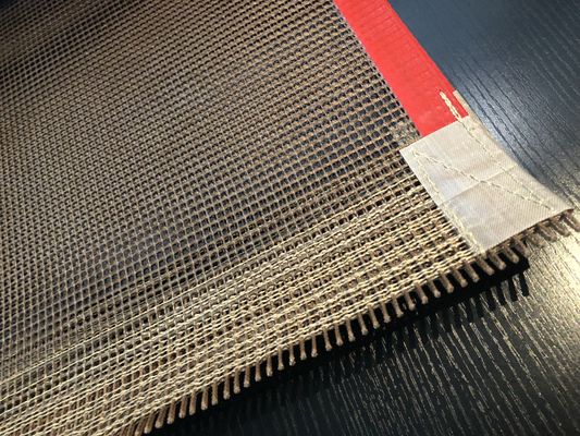 Correia transportadora resistente de alta temperatura de 4*4mm Ptfe
